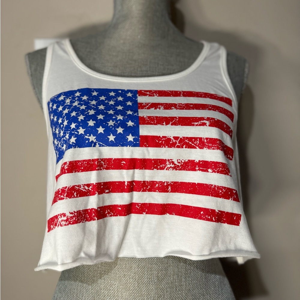 Fourth of July crop top